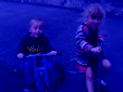 Valentin et Maëva sur les vélos